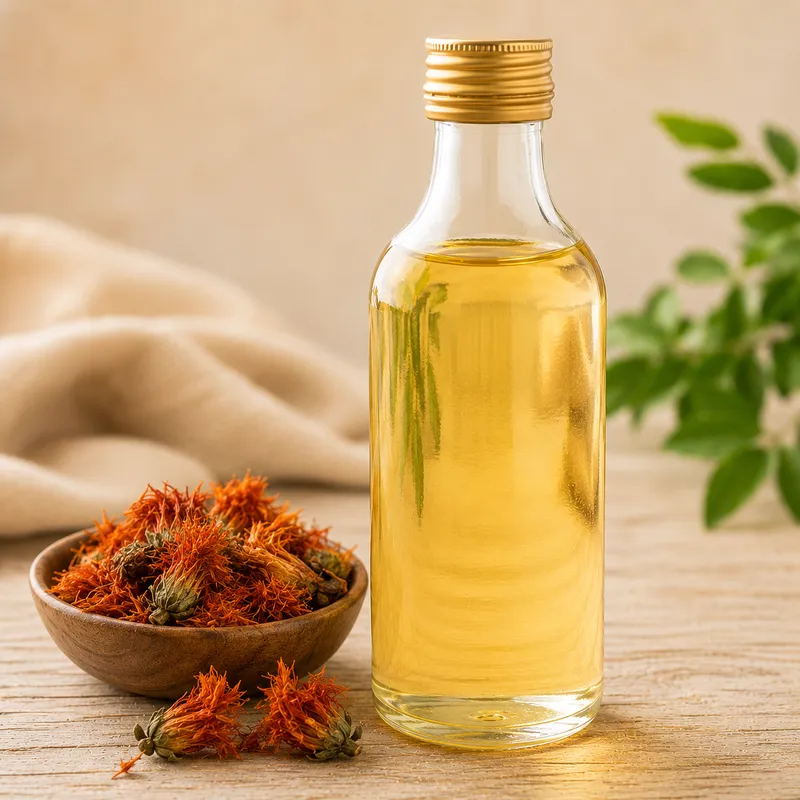Cold-Pressed Safflower Oil (Kusuma Oil)